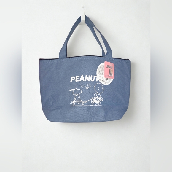Peanuts Blue Lunch Tote Bag | Temp-Controlled | NWT - Picture 2 of 3